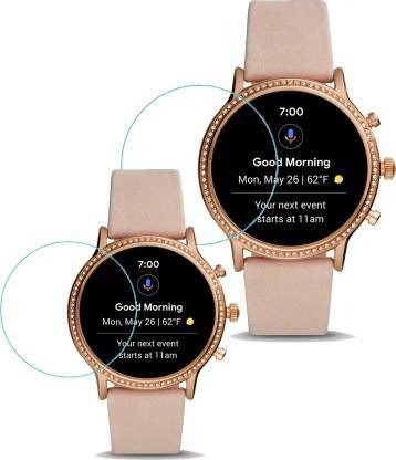I THINK ENTERPRISES Edge To Edge Screen Guard for Fossil Julianna HR FTW6054 Smartwatch