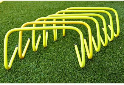 TYF (Polyvinyl Chloride) Speed Hurdles (For Children, Adults Pack of Pack of 6) PVC Speed Hurdles