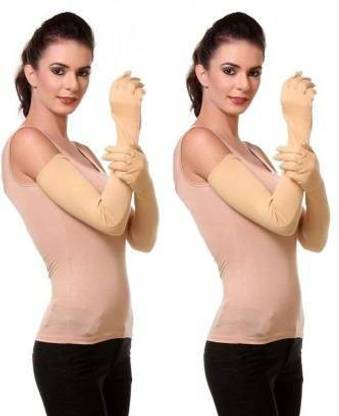MSOB Cotton Full Hand Gloves for Sun Protection Bike Riding of 2 pair Driving Gloves Riding Gloves