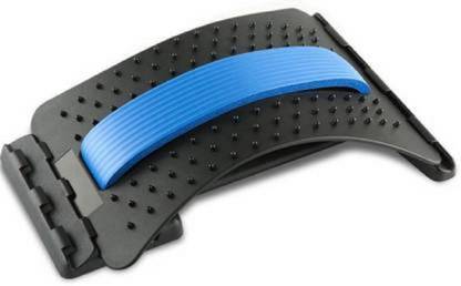 BADSHAH AND KHALIFA Muscle Stretcher Lumbar Pain Relief Adjustable Physiotherapy Magic back support Back / Lumbar Support