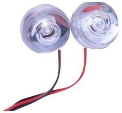 A2D Bike Red LED Mini Super Strobe Flashing Brake Light - Set of 2 Brake Light Motorbike LED (12 V, 12 W)