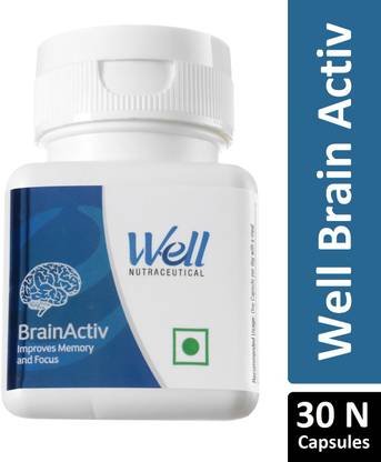 Well NUTRACEUTICAL Brain Activ Improves Memory and Focus