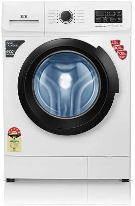 IFB 7 kg 3D Wash Technology, CradleWash, Aqua Energie, In-built heater Fully Automatic Front Load Washing Machine with In-built Heater Black, White