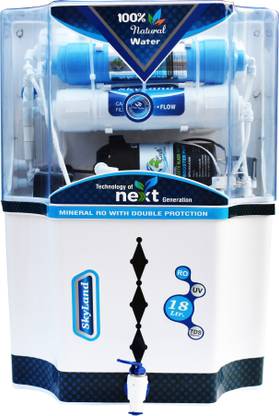 Kaveri AquaFresh Skyland Model With UF Membrane Filter 18 L RO + UF + TDS Water Purifier