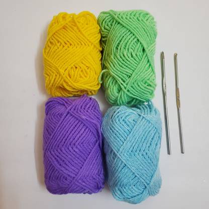ShopTalk Light soft wool thread ( pack of 4 )