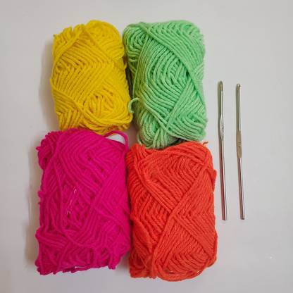 ShopTalk Knitting woolen thread ( pack of 4 )