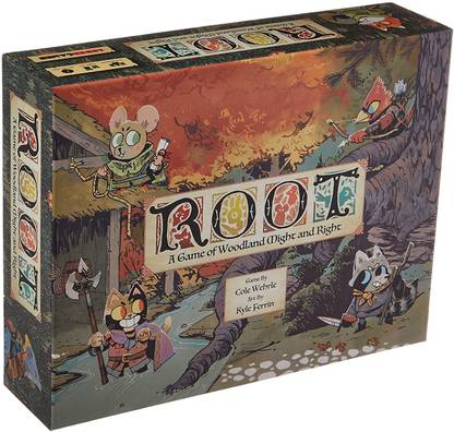 SHK Digitrade Games Root for Board Games for Party-Multicolor