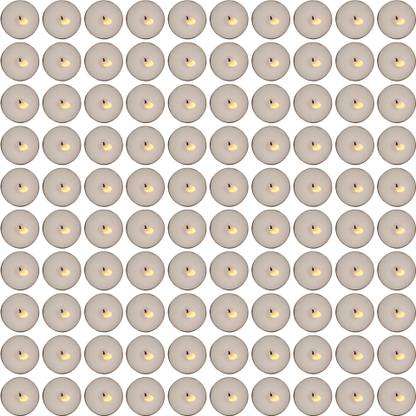 Parkash Candles Tealight Candles Pack of 100 pcs (unscented, 3 hrs burning ) Candle
