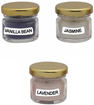 BREVVA XIX™-862-SW-Vanilla Bean,Jasmine,Lavender Scented Jar Candle Candle
