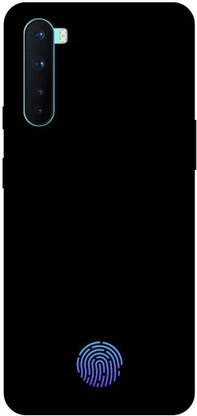 UMPRINT Back Cover for OnePlus Nord/OPN-00115 Fingerprint Lock Screen Printed Back Cover
