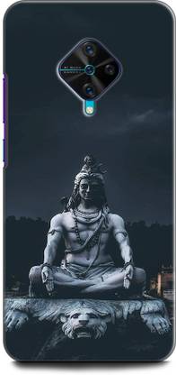 कीसेंट बैक कवर Vivo S1 Pro, Vivo 1920 OM, SHIVJI, LORD SHIVA, MAHADEV, BHOLENATH, GOD, TRISHUL, Nature के लिए