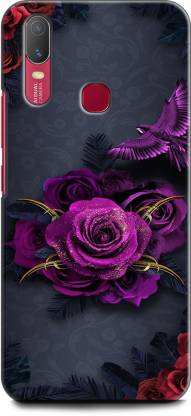 KEYCENT Back Cover for Vivo Y11, Vivo 1906 ROSE, WHITE PINK ROCE, BOUQUET, ROSES, FLOWERS, CLASSIC