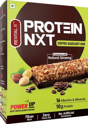 Revital H Protein NXT Coffee Hazelnut Bar Box