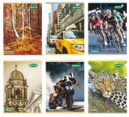 SUNDARAM 172 Pages 12 Pcs A4 Notebook Single 172 Pages