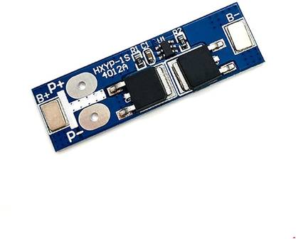 INVENTO 1PCS 1S 3.7V BMS 12A 3.7V - 4.2V 1 Cell 18650 Lithium Battery Charging Protection Board Battery Management System Module Automotive Electronic Hobby Kit