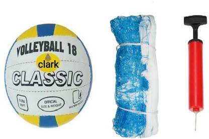 clark CLK 78 classic volleyball with net Volleyball Kit