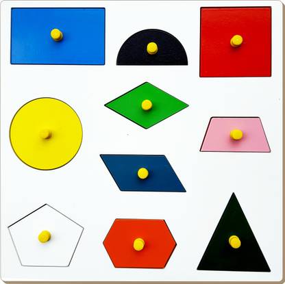 Little Genius INSERT SHAPE BOARD-BIG WITH KNOB