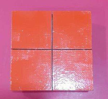 VISHAL Cross Staff Solid 100x100x50 mm with MS Rod/Cross Staff Box Type Pin Gauge