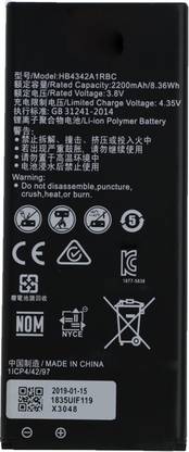 Zoronic Mobile Battery For  Huawei Honor 5A / Huawei Y5 2 / Honor Y6 / Honor 4 / 4A / Huawei G700 / Huawei L22 / CUN-U29 / CUN-L21 / CUN-L01 / LYO-L21