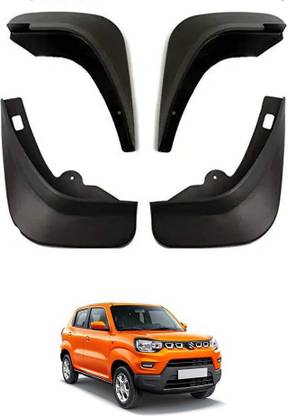 Carcool Rear Mud Guard, Front Mud Guard For Suzuki S-Presso Lxi 2019