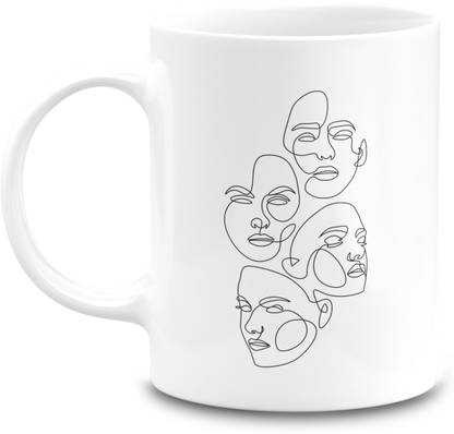 PRINTMAX Cannabis Designed Coffee Ceramic Coffee Mug
