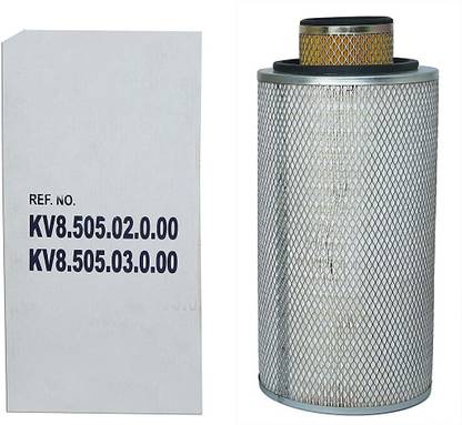 Delcot Air Filter,Replacement For Kirloskar Generator KV8.505.02.0.00 / KV8.505.03.0.00 Air Filter Element Pulse Generator