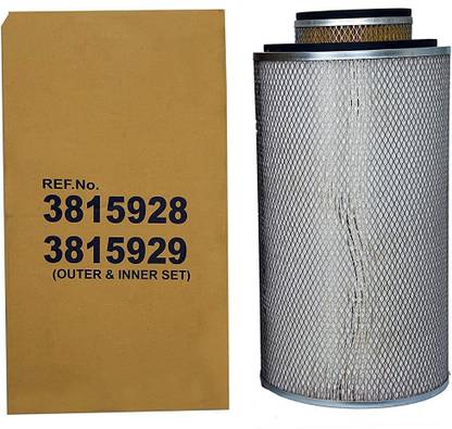 Delcot Generator Air Filter Replacement For 6CTA -250 KVA Cummins Part No 3815928/3815929 Generator Spare Parts Pulse Generator
