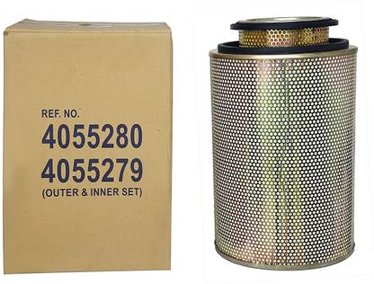 Delcot Generator Air Filter Replacement For Cummins 4055279/4055280 Generator Spare Parts Pulse Generator