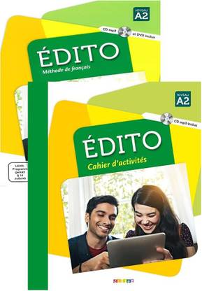 Edito 2-A2 Textbook+Workbook+CD+DVD (2 Book Set)