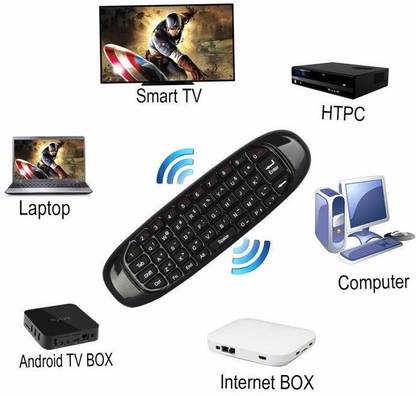 Aklin Boky C120 Air Mouse Air Mouse C120 2.4Ghz Air Mouse Wireless Air Fly Mouse Keyboard Remote Control Combo For Android Tv Box C120 UNIVERSAL Remote Controller