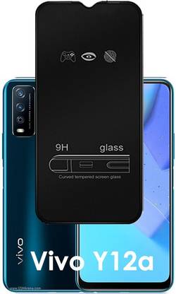 ASMANTIC Edge To Edge Tempered Glass for Vivo Y12a