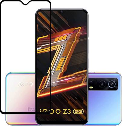 NKCASE Edge To Edge Tempered Glass for iQOO Z3 5G, iQOO Z3