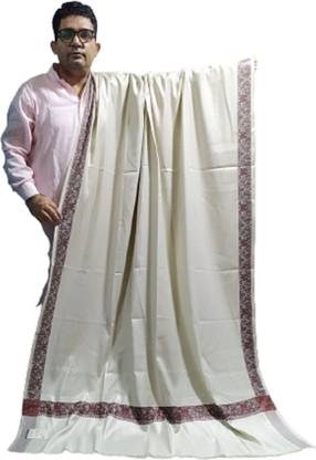 Kashmiri Shawl Cashmere Solid Men Shawl