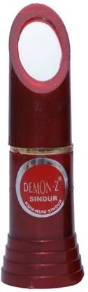 DEMON-Z MIRROR Kumkum Herbal Sindoor 100 % Natural ( Red Colour Pack Of 1) Dry