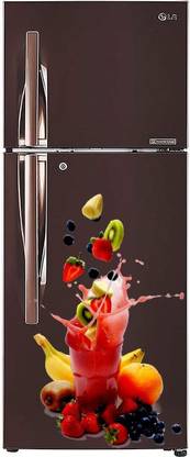 wildartcreation 60 cm Abstract decorative multi leaves with nature background fridge poster Self Adhesive Sticker