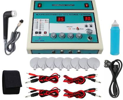 Tycoon Physio Solutions Ultrasonic With TENS Auto Mode 4 channel 6 Program Combination Physiotherapy Heavy Duty Ultrasound Machine