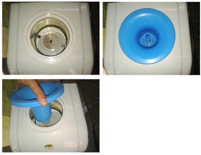 BALRAMA Water Dispenser Jar Bottle Plastic Cover Plate Bottled Water Dispenser