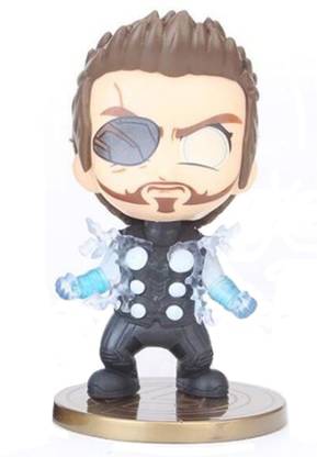 PLA Giftmart Thor Marvel Mini Avengers Action Figures Doll Chibi Model Toys