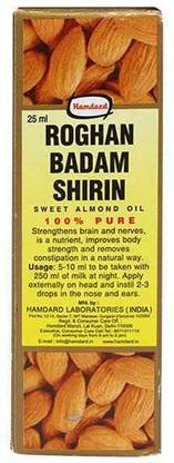 Hamdard Roghan Badam Shirin pack of 2(each of 100ml)