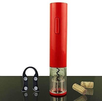 Rhydon Electric Wine Bottle Opener Set, Automatic Corkscrew Wine Opener Kit for Wine Lovers, Battery Operated Wine Cork Opener Remover Set with Foil Cutter Electric Wine Bottle Opener Set, Automatic Corkscrew Wine Opener Kit Bottle Opener Set