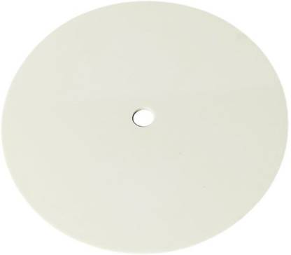 Omkraft 7 inch Acrylic Round Circle Cake Card 1.5 mm thickness with 10 mm Dowel hole Acrylic Cake Server