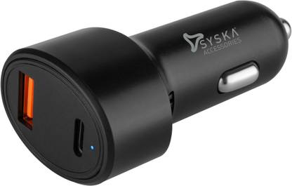 Syska 15 W Qualcomm 3.0 Turbo Car Charger