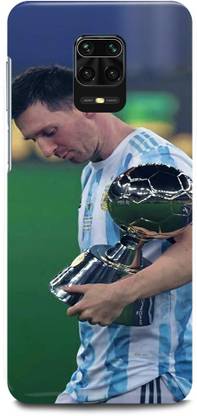 जुग्गा Back Cover Xiaomi Redmi Note 9 Pro, LIONEL, MESSI, ARGENTINA, CUP, 10, MESSI के लिए