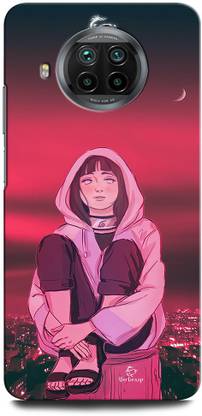 INTELLIZE Back Cover for Mi 10i M10iX05/m2007j17iHINATA HYUGA, ANIME GIRL, CUTE, ANIMATION
