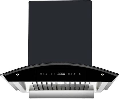 Kaff RIO LX BF DHC 75 Auto Clean Wall Mounted Black 1150 CMH Chimney