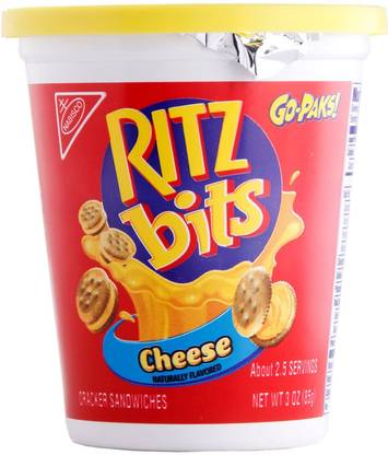 Mondelez International Ritz Bitz Cheese Cracker Cup Imported 85 gms Cookies Biscuit