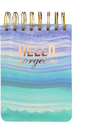Rack Jack Spiral Bound Pocket Memo Pad Regular Memo Pad Unruled 100 Pages