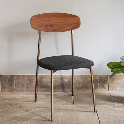 Orange Tree Yoho Living Room Chair Study Chair ,Office Chair Multipurpose chair (Solid Wood, Metal and Fabric ) Dining Chair Solid Wood Dining Chair Solid Wood Dining Chair