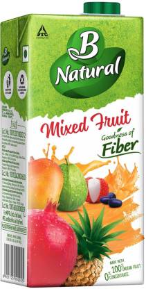 B Natural Mixed Fruit, Goodness of fiber, Rich in Vitamin C & E