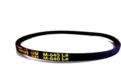 ISHICO Washing Machine Belt/V-Belt - (M-640 LA) Suitable for Semi-Automatic/Automatic Washing Machines (Pack of 1) (MATCH NUMBER PRINTED ON OLD BELT BEFORE BUYING) 5 cm Drying Machine Timing Belt